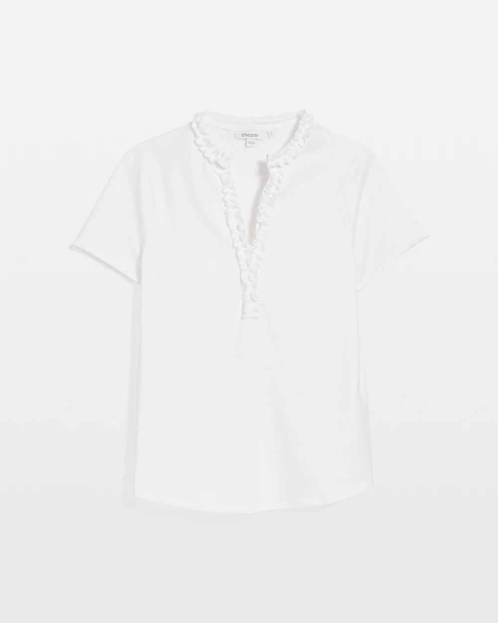 Chico's Zenergy® UPF Ruffle Polo