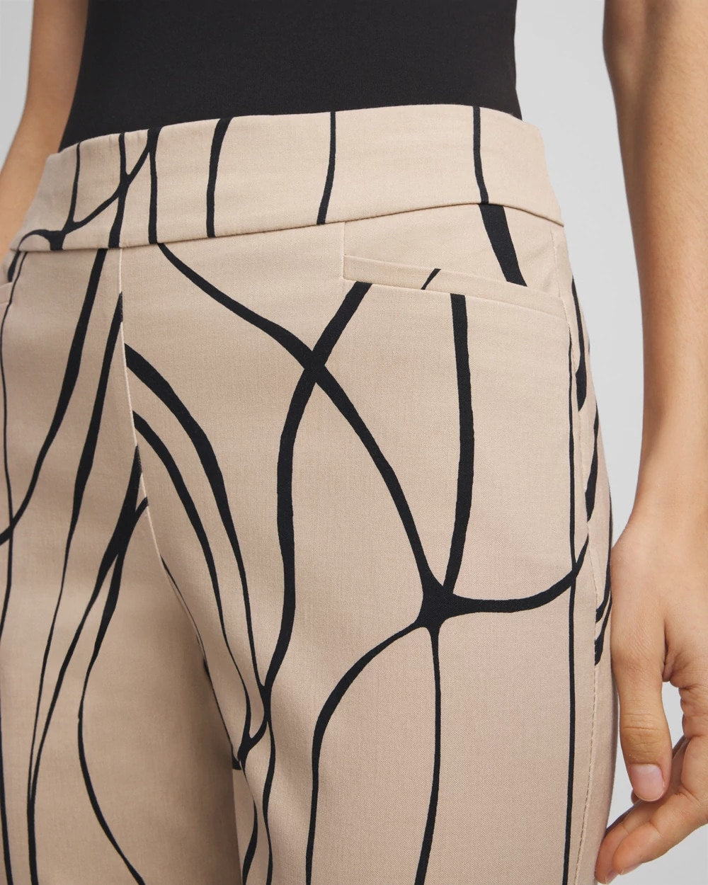 Chico's Brigitte™ Golden Leaf Slim Ankle Pants