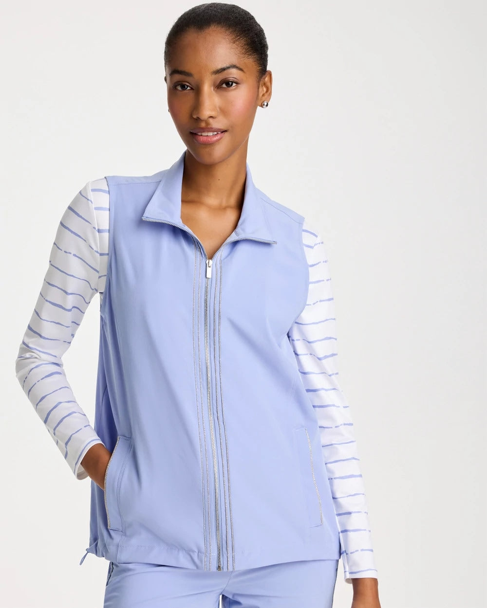 Chico's Zenergy® UPF Caviar Vest
