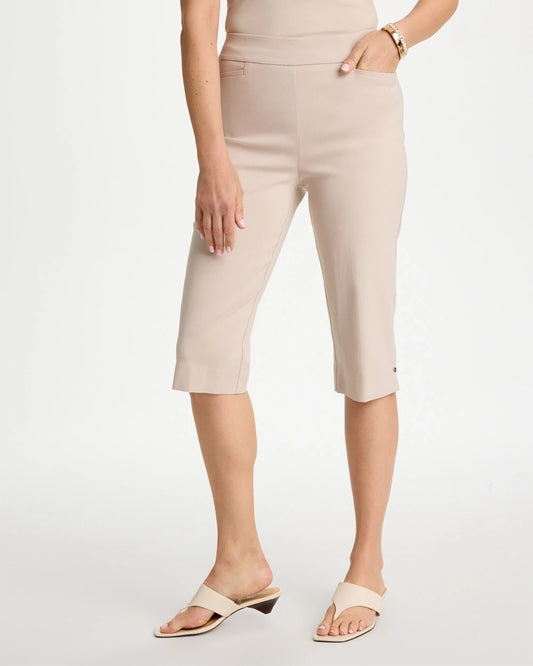 Chico's Brigitte™ Slim Rivet Pull-On Capri Pant