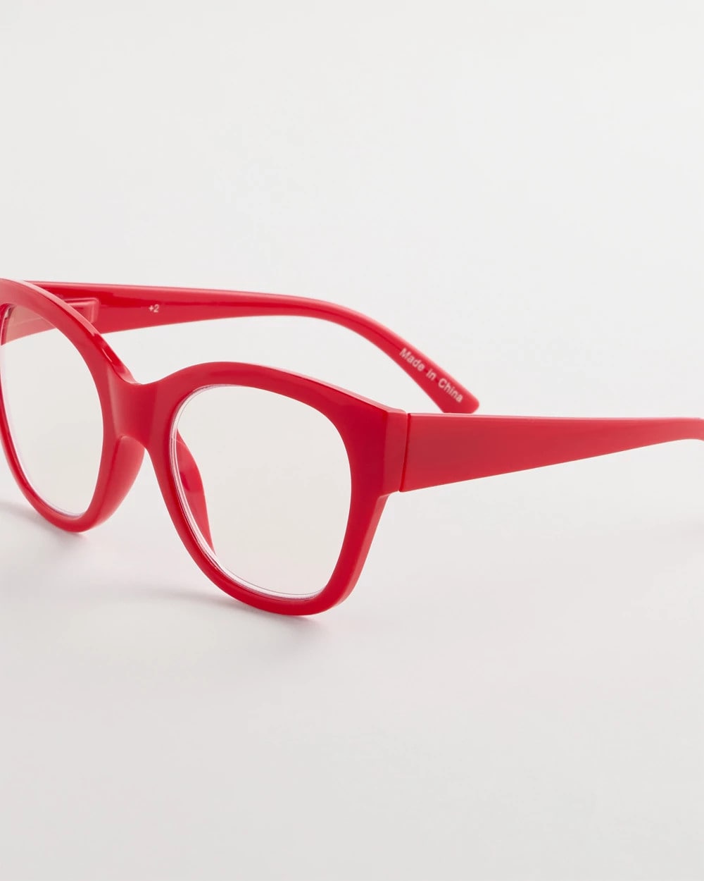 Chico's Large Red Cateye Readers