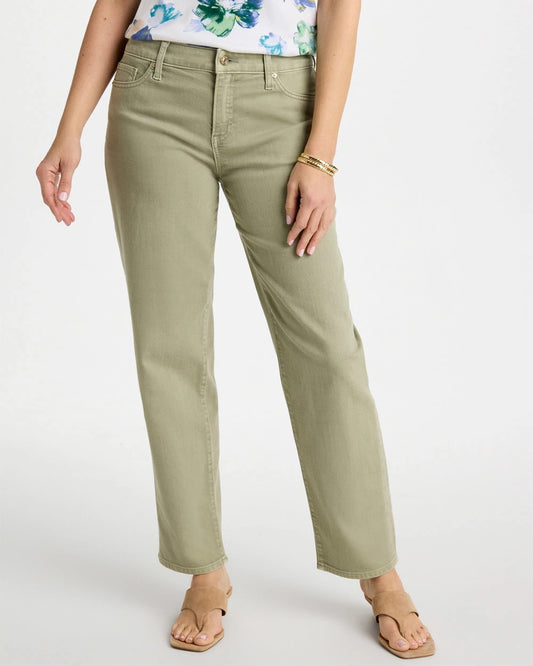Chico's Boyfriend Relaxed Crop Jeans