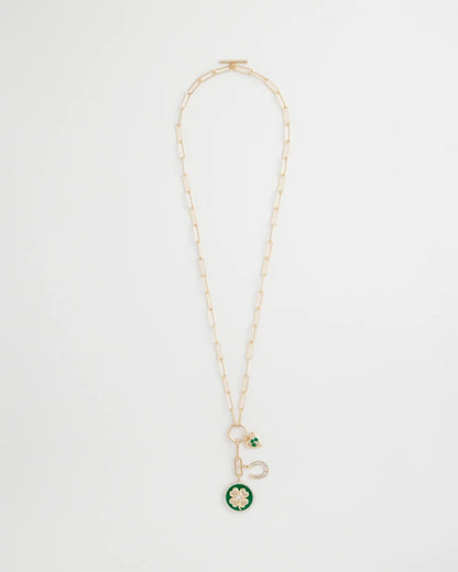 Chico's Lucky Charm Twice As Nice Necklace