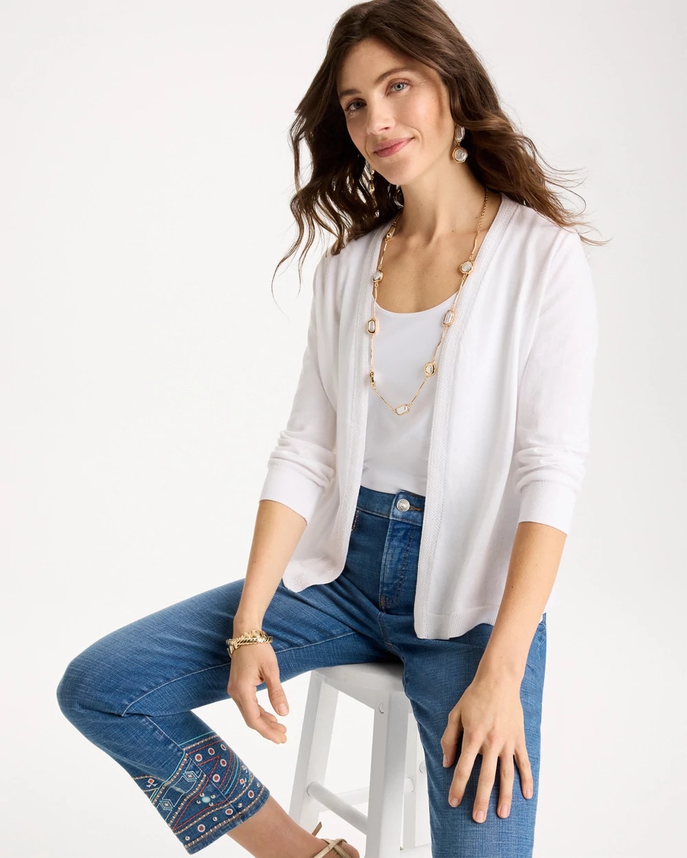 Chico's Summer Romance Cardigan