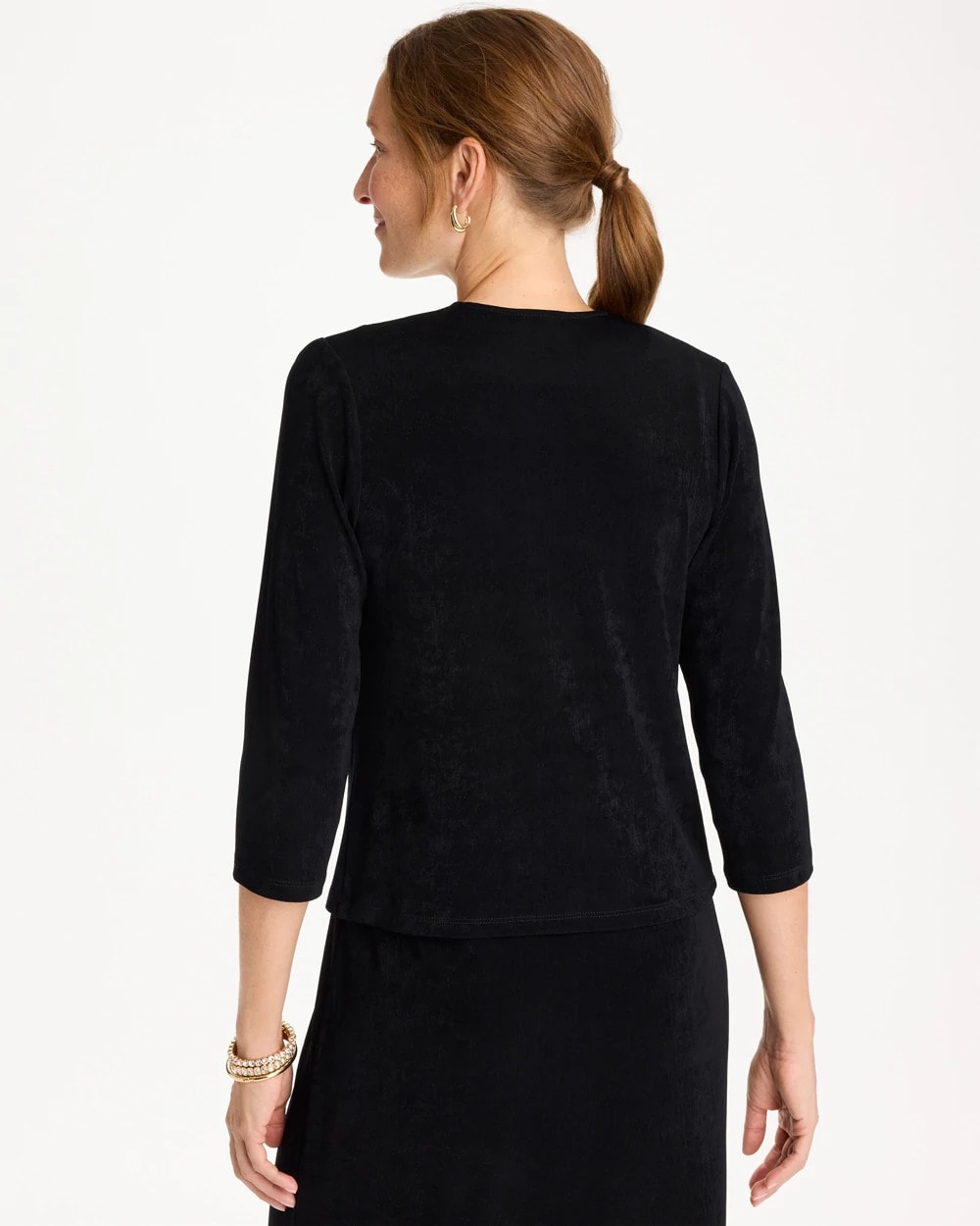 Chico's Travelers™ Drape Tie-Front Cardigan
