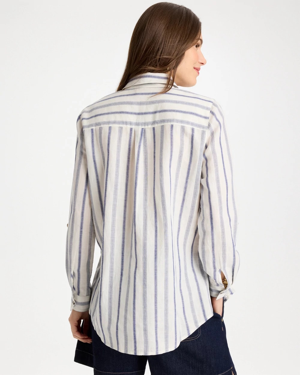 Chico's Linen-Cotton Utility Tunic