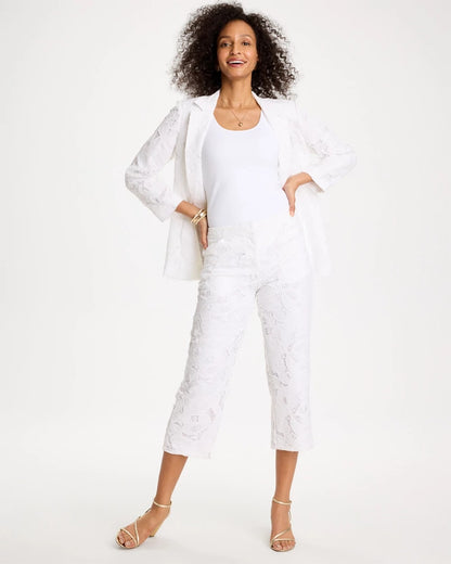 Chico's Lace Cropped Pants