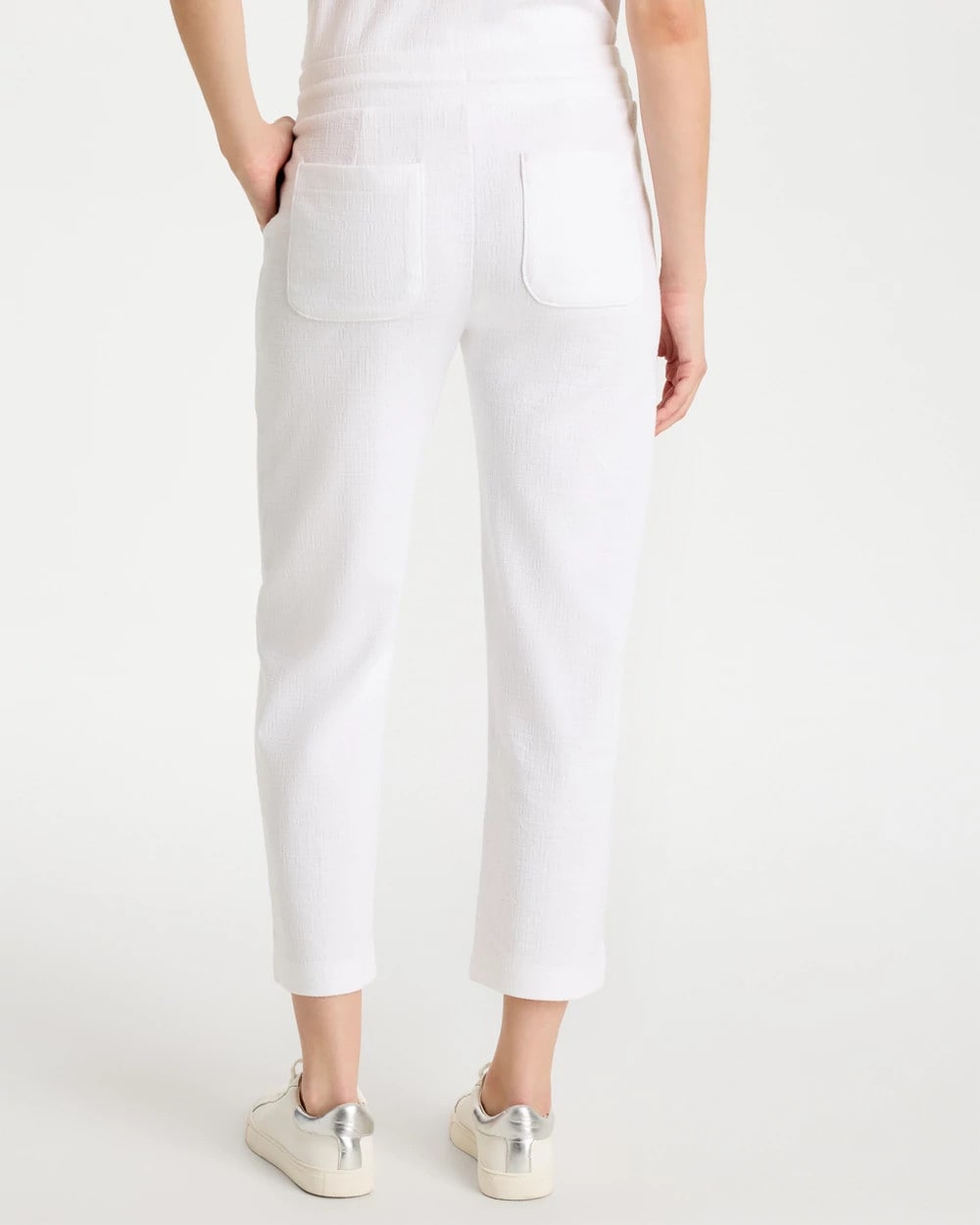 Chico's Zenergy® Crosshatch Knit Cropped Pants