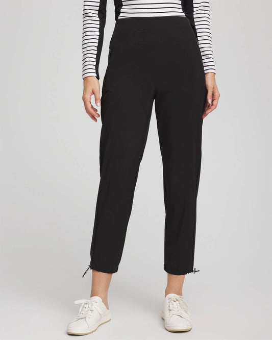 Chico's Zenergy® UPF Rib Mix Cropped Pants