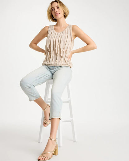 Chico's Girlfriend Slim Capri Jeans