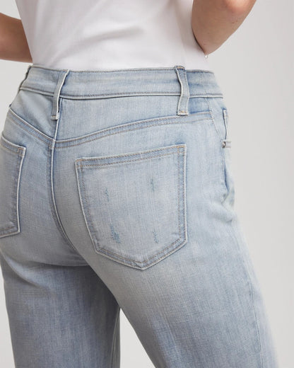 Chico's Girlfriend Slim Cropped Jeans