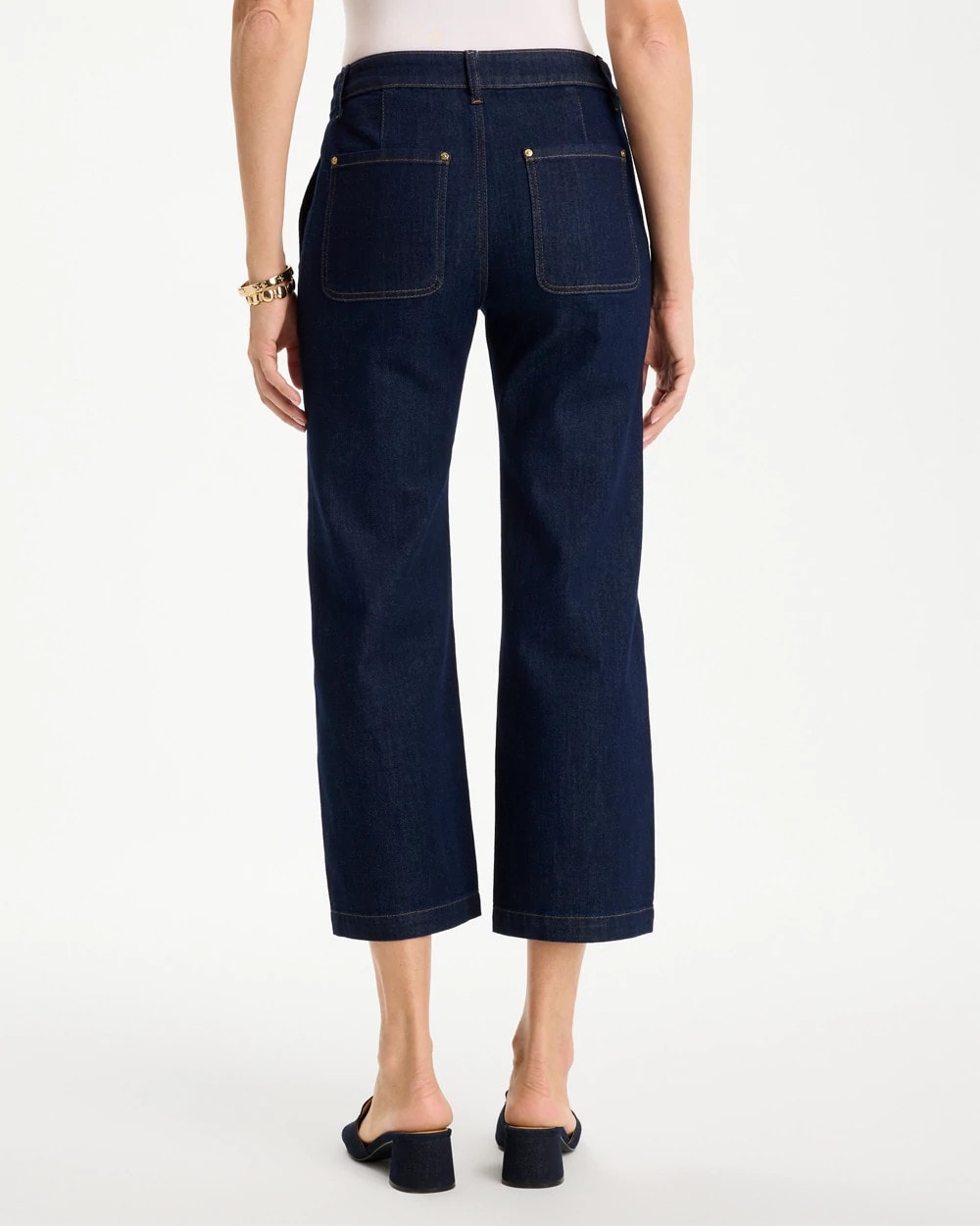 Chico's Straight Crop Trouser Jeans