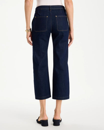 Chico's Straight Crop Trouser Jeans