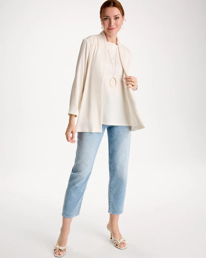 Chico's Travelers™ Crinkle Textured Cardigan