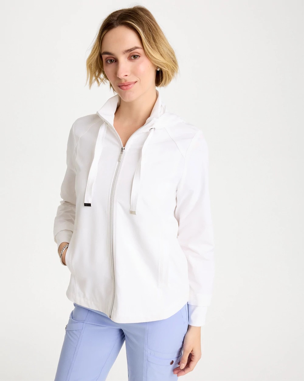 Chico's Zenergy® UPF Rib-Mix Connie Jacket