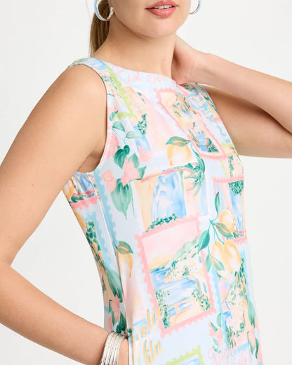 Chico's Jersey Knit Positano Shift Dress