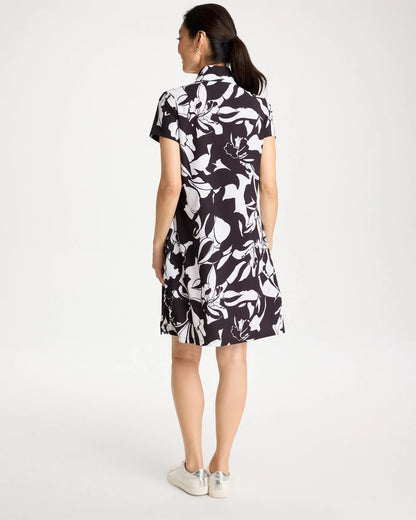 Chico's Zenergy® UPF Floral Nights Bungee Dress