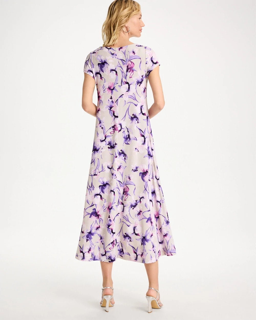 Chico's Travelers™ Amethyst Iris Maxi Dress