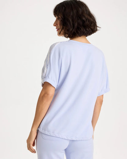 Chico's Zenergy® Striped Gauze Lounge Shirt