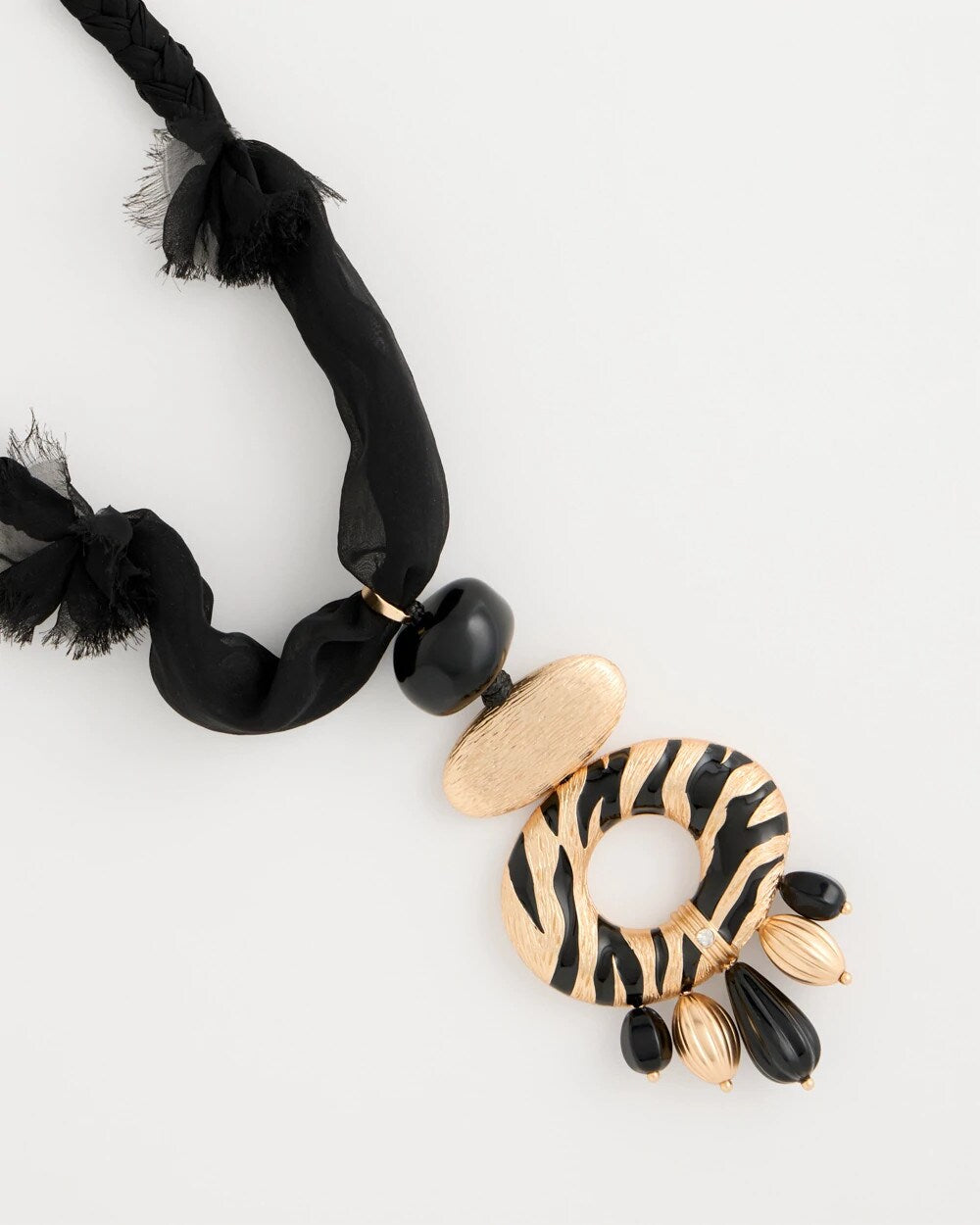 Chico's Tiger Pendant Necklace