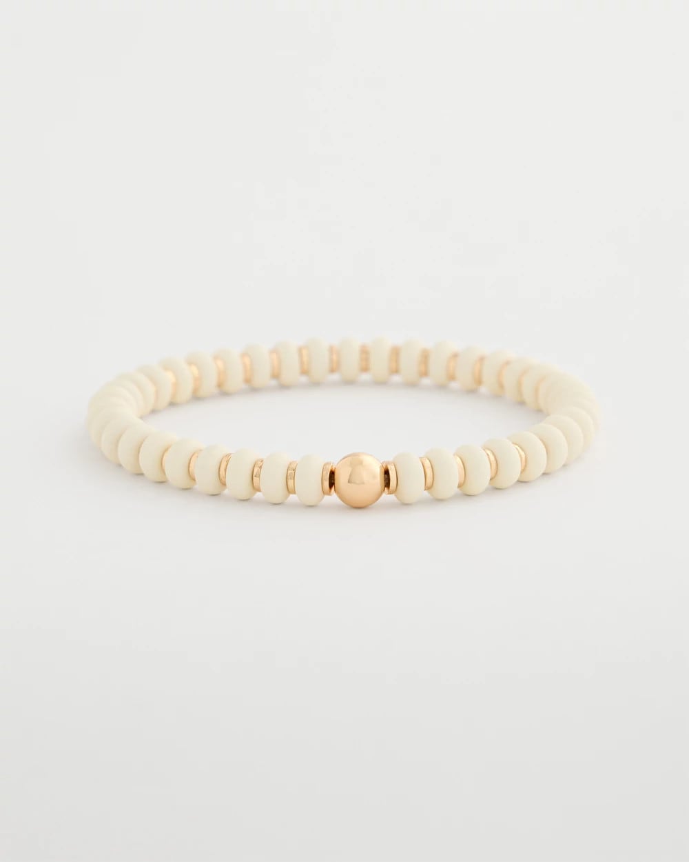 Chico's Neutral Round Stretch Bracelet