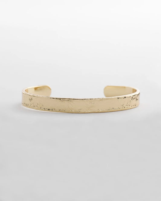 Chico's Goldtone Flexible Cuff Bracelet