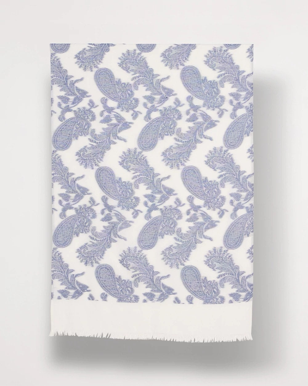 Chico's Paisley Jacquard Oblong Scarf