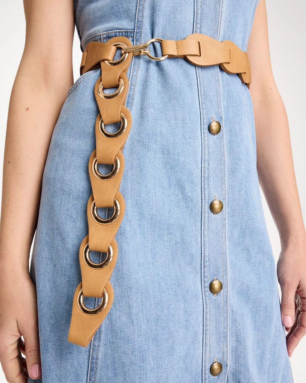 Chico's Grommet Belt