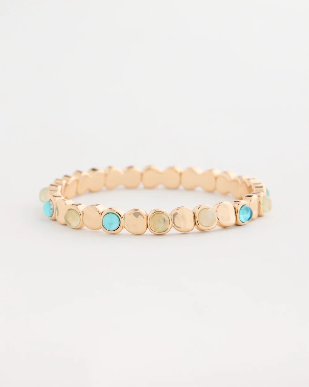 Chico's Quartz Stone Small Stretch Bracelet