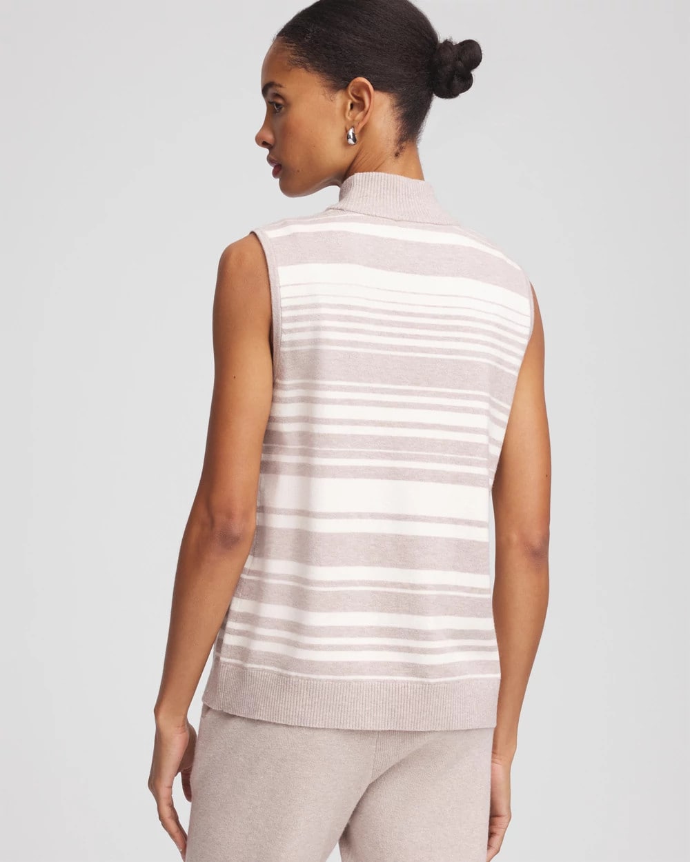Chico's Zenergy® Luxe Cashmere-Blend Cap-sleeve Top