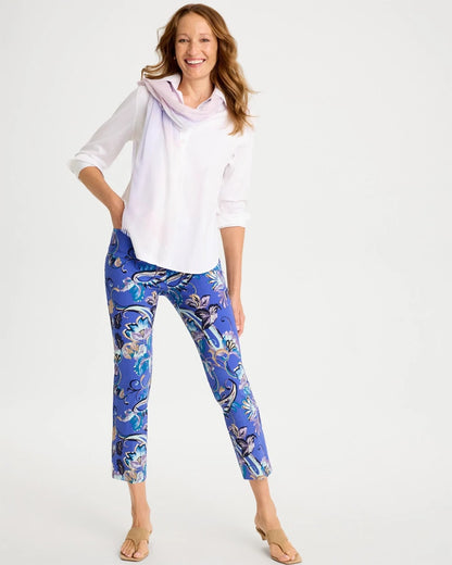 Chico's Brigitte™ Slim Mae Paisley Crop Pant