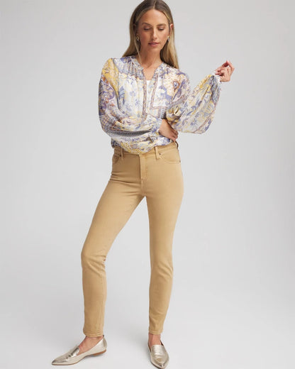Chico's Girlfriend Slim Ankle Jeans