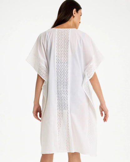 Chico's Woven Long Swim Cover-Up