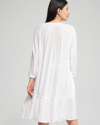 Chico's Button Front Swim Coverup