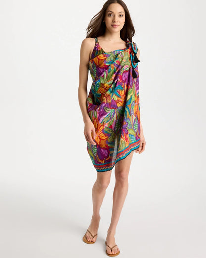 Chico's Magicsuit® Cactus Flower Pareo
