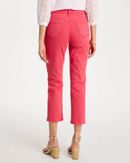 Chico's Girlfriend Roll Cuff Crop Jeans