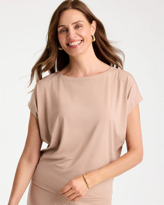 Chico's Travelers™ Palm Embossed Knit Top