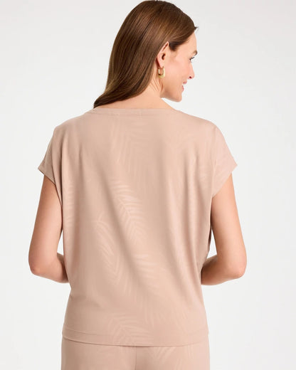 Chico's Travelers™ Palm Embossed Knit Top