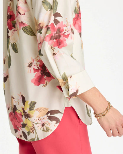 Chico's No Iron™ Printed Stretch Shirt