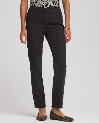 Chico's Girlfriend Slim Ankle Jeans