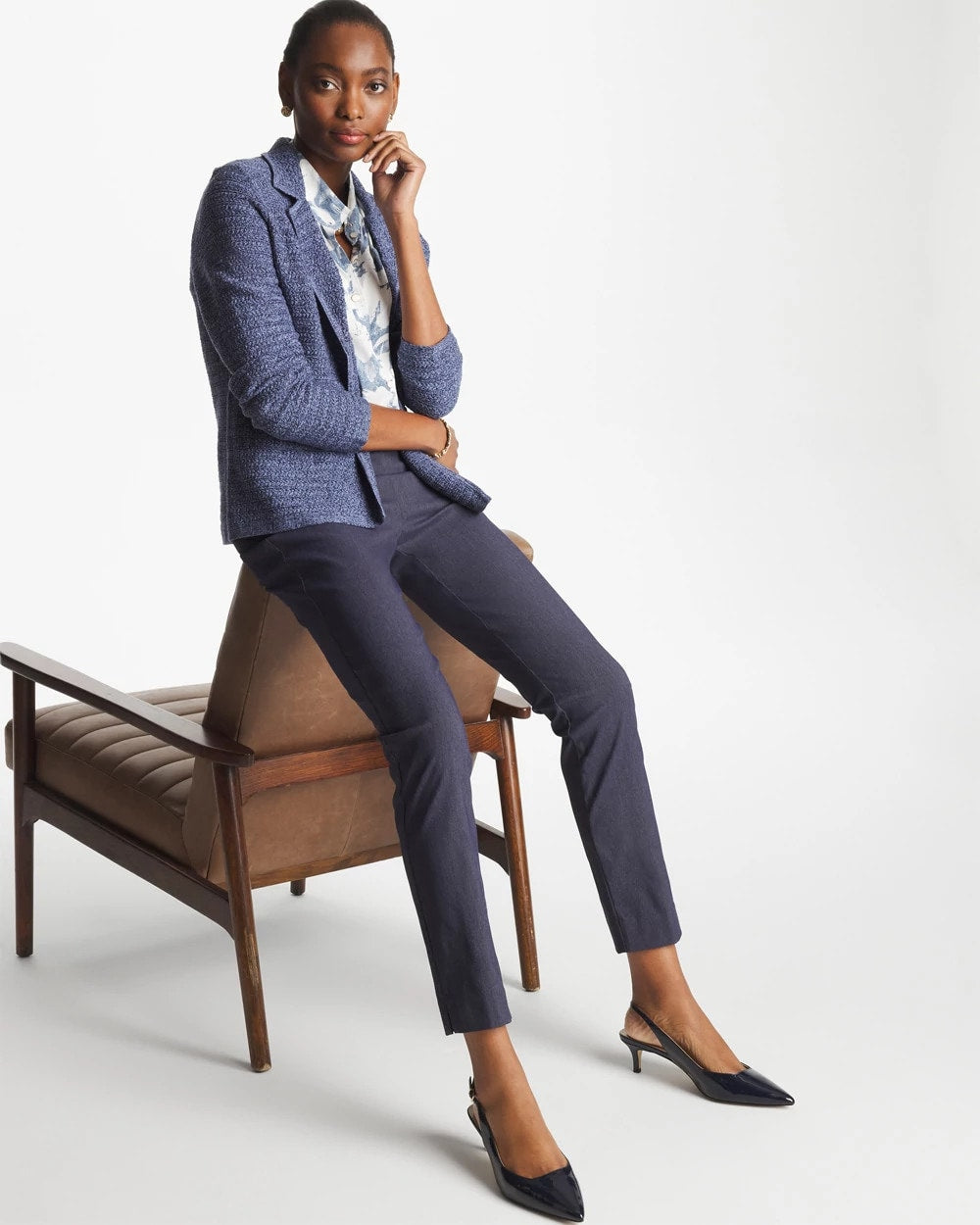 Chico's Indigo Brigitte™ Slim Pull-On Ankle Pants