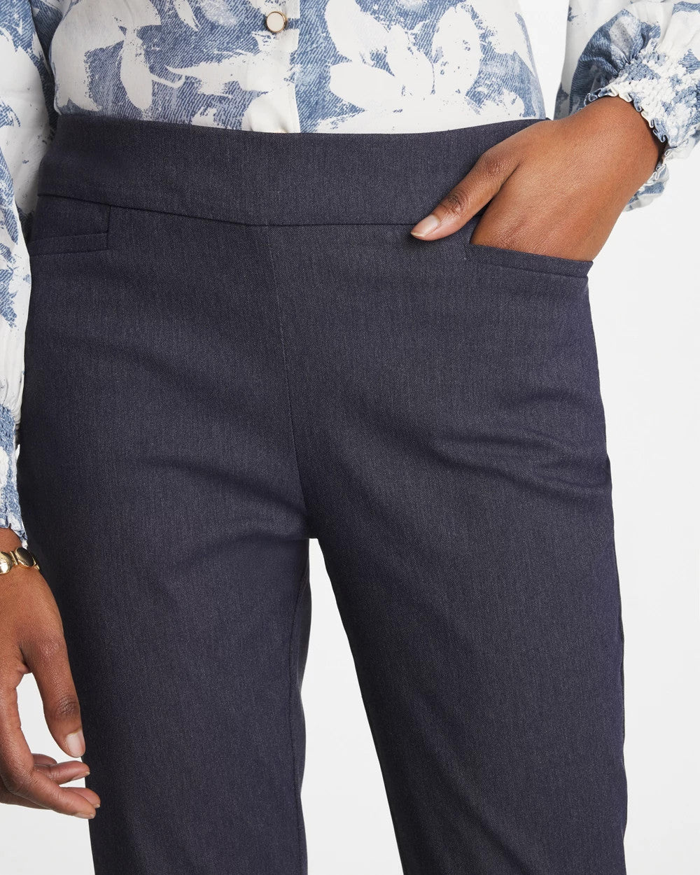 Chico's Indigo Brigitte™ Slim Pull-On Ankle Pants