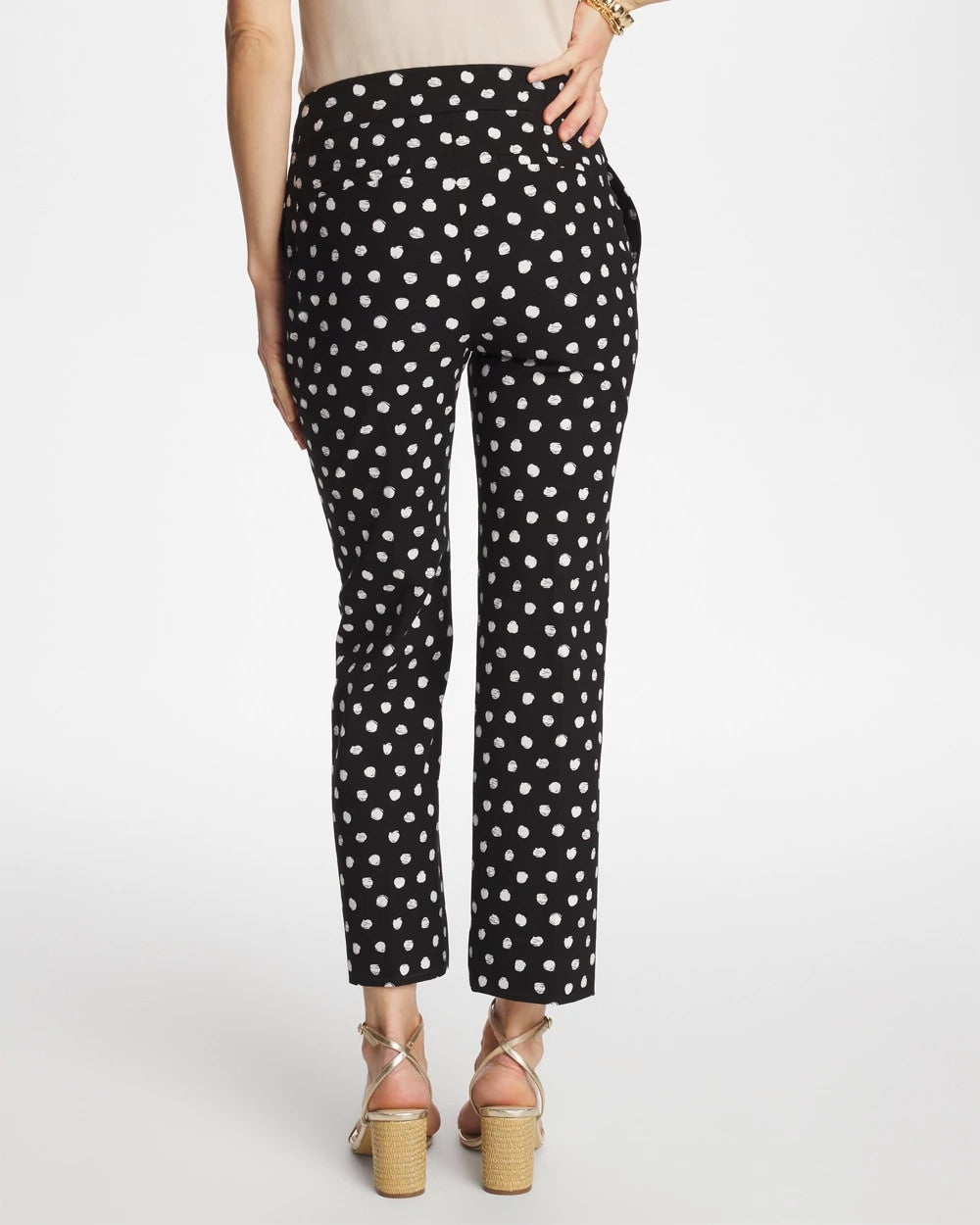 Chico's Sketch Dot Brigitte™ Straight Crop