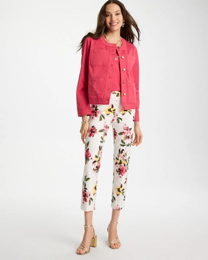 Chico's Brigitte™ Slim Mari Bloom Crop