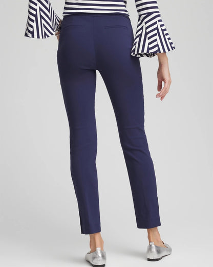 Chico's Brigitte™ Pull-On Slim Rivet Ankle Pants