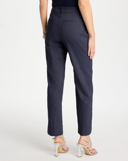 Chico's Emme Fly Front Straight Ankle Pants