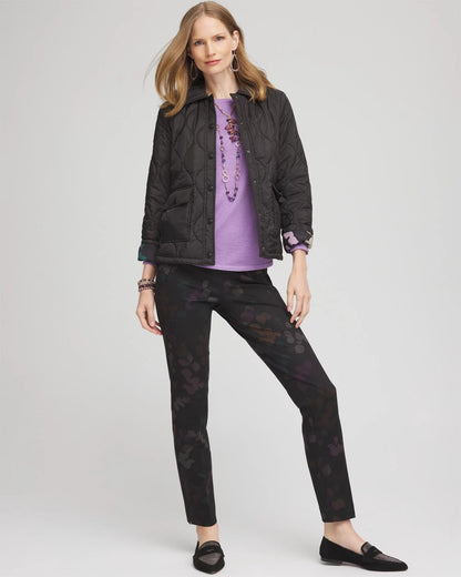 Chico's Juliet Floral Ankle Pants