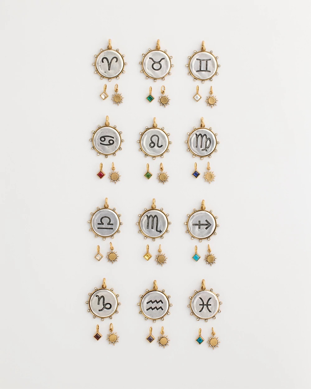 Chico's Gemini Zodiac Charm Pendant