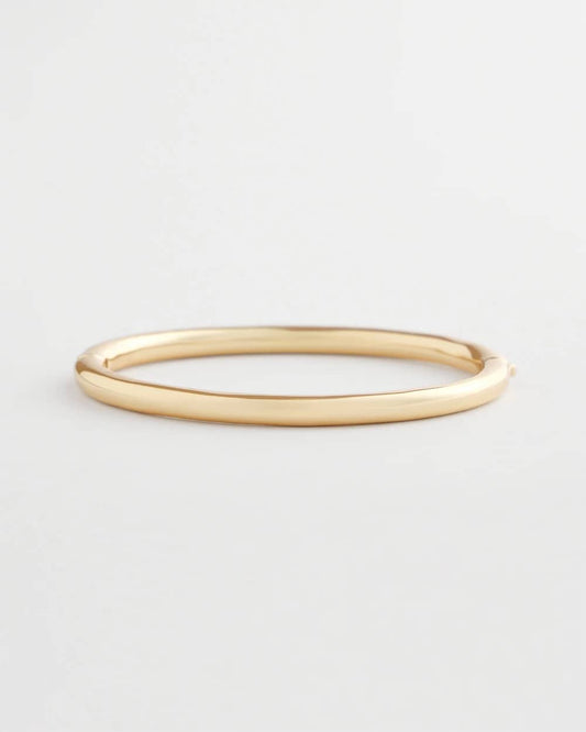 Chico's Gold Hinge Bangle