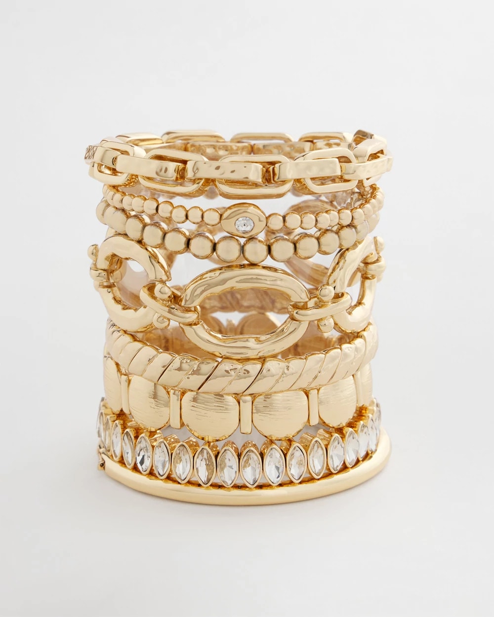 Chico's Marquise Gold Stretch